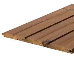 Lämpökäsitelty ulkoverhouspaneeli Lunawood UTS3 19x117x5100mm, Mänty