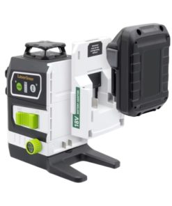 Laserliner Linjalaser 3G Multi 18V vihreillä laserlinjoilla ammattilaiskäyttöön