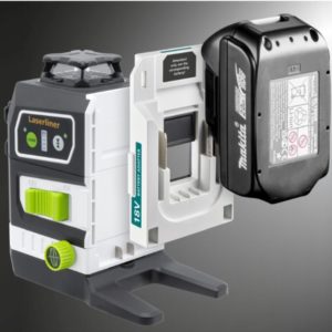 Laserliner Linjalaser Makita Adapteri 18V akuilla käytettäväksi