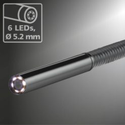 Laserliner Videopocket HD tarkastuskamera joustavalla kaapelilla ja HD-näytöllä