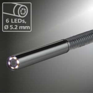Laserliner Videopocket HD tarkastuskamera joustavalla kaapelilla ja HD-näytöllä