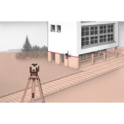 Laserliner Quadrum Compact 210S pyörivä laser jalustalla ja vastaanottimella