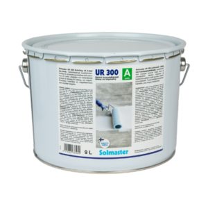 Lattiamaali Solmaster UR 300 Valkoinen 9L