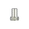 Kromattu letkuliitin 1/2″ SK x 13 mm – siisti liitin 13 mm letkun ja 1/2″ kierreliitännän yhdistämiseen. EAN 6415865897216, LVI 6589721.