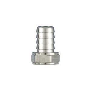 Kromattu letkuliitin 1/2″ SK x 13 mm – siisti liitin 13 mm letkun ja 1/2″ kierreliitännän yhdistämiseen. EAN 6415865897216, LVI 6589721.