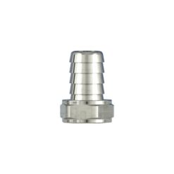 Kromattu letkuliitin 3/4″ SK x 19 mm – tyylikäs ja kestävä liitin letkuille ja vesipisteisiin
