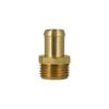 Messinki letkunippa 3/4″ x 13 mm – kestävä liitin letkuille ja kierreliitäntöihin