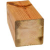 Kestopuu 115x115x3000 Ruskea Liimapuutolppa AB