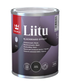 Tikkurila Liitutaulumaali Musta 1L