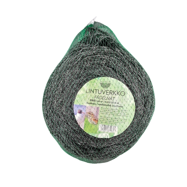 Lintuverkko Pro 4x10m Hortex,