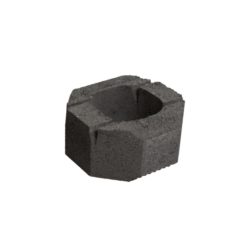 Lohkopäätykivi musta 200x200x100 Lakka
