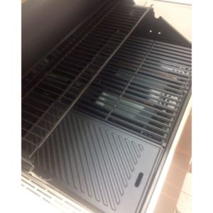 Luficer Kaasugrilli Jadeite-4 Sivukeittimellä