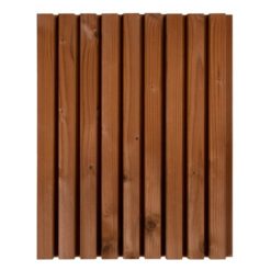 Luna Triple 32x140 lämpökäsitelty kuusipaneeli julkisivuihin ja sisätiloihin, rimaefektillä ja korkealla laadulla.