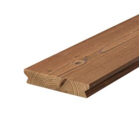 Lunawood lämpökäsitelty kuusi terassilauta 32x166x5100 harjattu