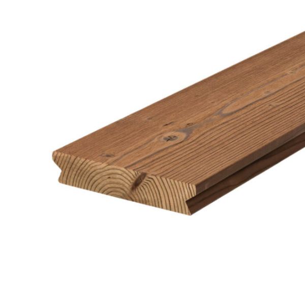 Lunawood lämpökäsitelty kuusi terassilauta 32x166x5100 harjattu