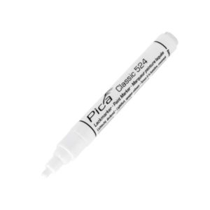 Valkoinen maalikynä Pica Classic 2–4 mm, peittävä jälki