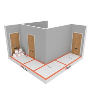 Lattiasuoja 75m2 Proof Maitokartonki