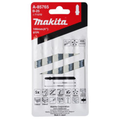 Makita Pistosahanterä 75mm HSS B25 5kpl, kovapuu/metalli