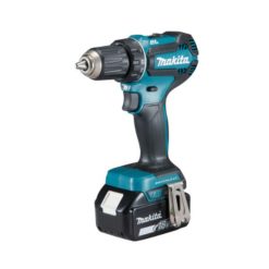 Makita DDF485SF -akkuporakone – tehokas ja kompakti työkalu poraukseen ja ruuvaukseen.