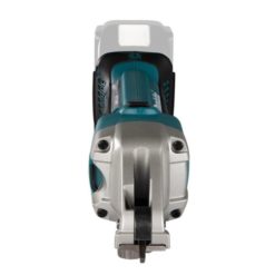 Makita Akkulevyleikkuri DJS161Z 18v - Leikkuri metallilevyjen leikkaamiseen suurella leikkuukapasiteetilla ja 250 mm kääntösäteellä