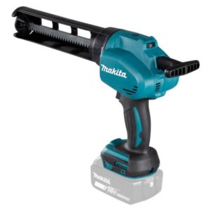 Makita DCG180Z 18V – tehokas akkumassapuristin patruunoille. Portaaton nopeudensäätö, 360° pyörivä pidin, LED-valo. Runkoversio.