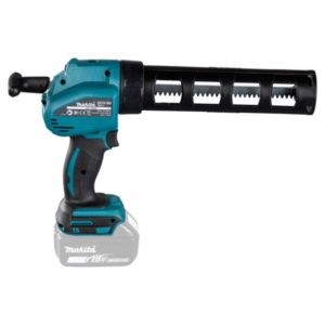 Makita DCG180Z 18V – tehokas akkumassapuristin patruunoille. Portaaton nopeudensäätö, 360° pyörivä pidin, LED-valo. Runkoversio.