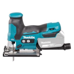 Makita DJV185Z on hiiliharjaton 18V pistosaha, joka tarjoaa tarkan ja tehokkaan sahauksen. 800–3 000 min⁻¹ iskuluku, 23 mm iskun pituus ja 3-asentoinen heiluritoiminto takaavat erinomaisen suorituskyvyn eri materiaaleissa.