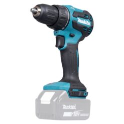 Makita DDF490Z 18V LXT akkuporakone runkona. Hiiliharjaton moottori, 50 Nm vääntö, kompakti rakenne ja XPT-suojaus poraukseen sekä ruuvaukseen.