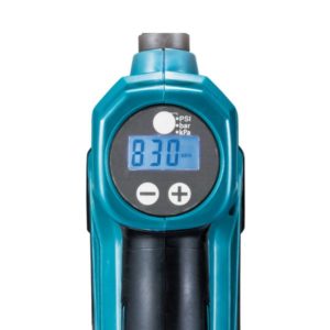 Makita MP100DZ – LED-työvalo ja digitaalinen painemittari helpottavat käyttöä.