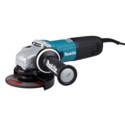 Makita GA5040CF01 kulmahiomakone – tehokas 1400 W moottori, säädettävä kierrosluku ja SJS2-tärinänvaimennus. Ergonominen ja turvallinen valinta ammattikäyttöön.