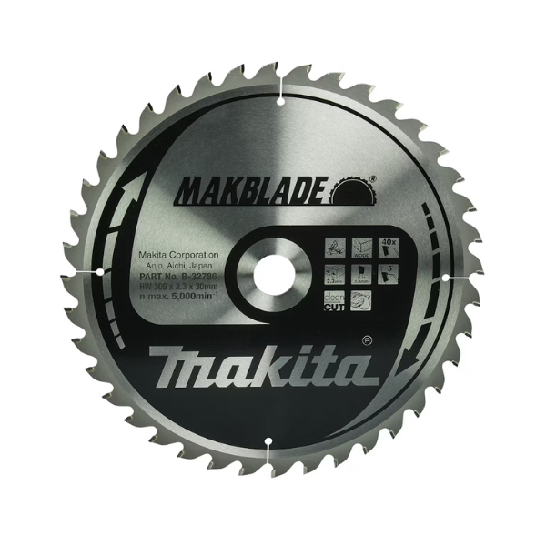 Makita Pyörösahanterä 305x30x2,3mm Z-40