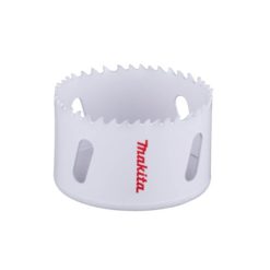Makita Reikäsaha 73 mm bimetalli – monipuolinen reikäsahanterä metallille ja puulle.