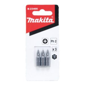 Makita Ruuvauskärki Basic 25mm PH2, 3 kpl pakkauksessa