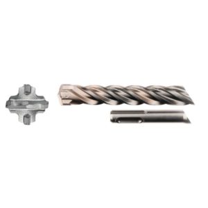 Makita Poranterä SDS-PLUS 24 × 250 mm, 4-leikkuinen Nemesis2 terä Kaikille betonilaaduille pehmeästä kovaan sopiva poranterä. Nelileikkuinen kovametallinen terä.