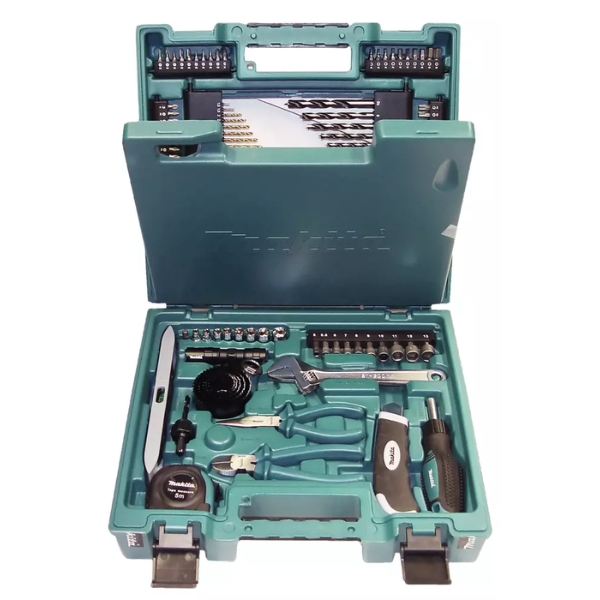 Makita D-37194 200-osainen poranterä- ja ruuvikärkisarja kantolaukussa