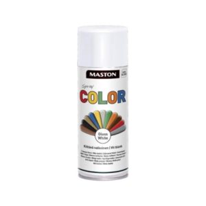 Maston Color spraymaali kiiltävä valkoinen 400 ml