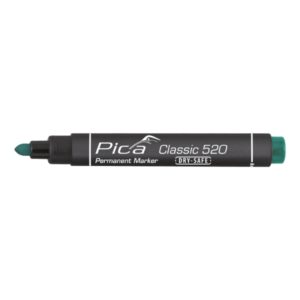 Pica Classic 520 merkkaustussi, vihreä, 1–4 mm pyöreäkärki, permanentti