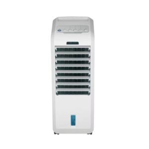 Midea AC100-A ilmanviilennin, valkoinen, led-näytöllä ja pyörillä