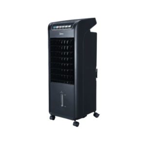 Midea AC100-A musta – tehokas ja tyylikäs ilmanviilennin kotiin ja toimistoon.