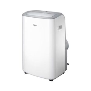 Midea PDB 9000BTU siirrettävä jäähdytyslaite, valkoinen, pyörillä