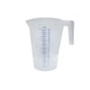 KABI mittakannu 2 l PP‑muovia, asteikko molemmin puolin