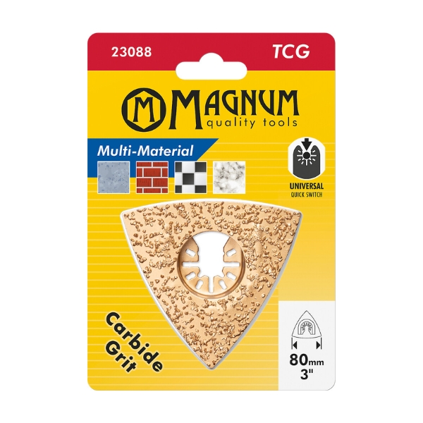 Monitoimityökalun terä TCG 80mm Magnum kovametalliraspi.