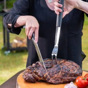 Mustang Grillausvälinesarja Basic TPR-kahvalla 3 kpl