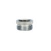 Kromattu muunnosnippa 3/4"UK – 1/2"SK LVI-liitäntöihin