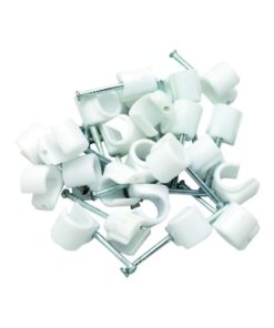 Naulakiinnike Opal 8-12 mm valkoinen 20 kpl