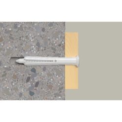 49033 Naulatulppa 5x40mm 100kpl valkoinen