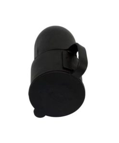 Opal 1-osainen jatkopistorasia 16A, musta, IP44 – kestävä ja turvallinen ratkaisu ulko- ja sisäkäyttöön.