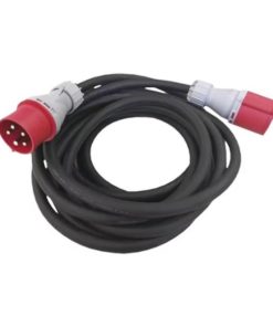 Opal Voimajatkojohto 5x2,5 16A 10m on suunniteltu vaativiin olosuhteisiin, kuten rakennustyömaille, teollisuuteen ja ulkokäyttöön.