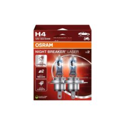 Osram Night Breaker Laser H4 12V 6055W polttimopari