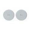 Abloy 001P peitekilpi, satiinikromi, Ø 50 mm